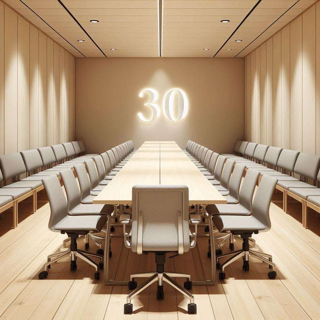 写字楼办公大型企业分区管理因重要活动筹备调整后人事部门该怎样通知相关人员